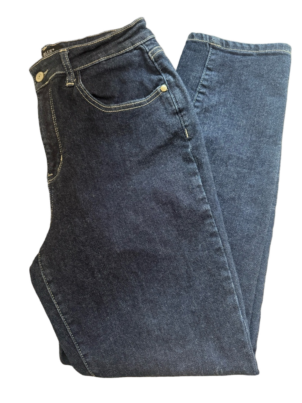 Judy Blue Los Angeles Mom Jean Blue Dark Wash High Rise Jeans Size 9/29